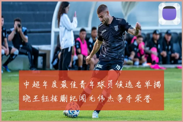 中超年度最佳青年球员候选名单揭晓王钰栋蒯纪闻毛伟杰争夺荣誉